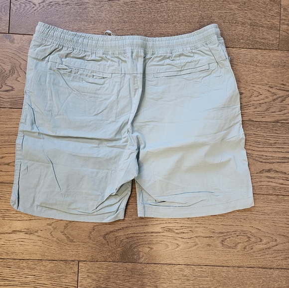 Tommy Bahama Men's Teal Oceanside Poplin Elastic-Waist 8-Inch Shorts Sz XL - Picture 2 of 3